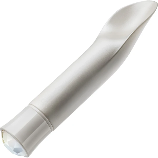 Oh My Gem Bold Rechargeable Waterproof Silicone Warming Vibrator By Blush - Diamond