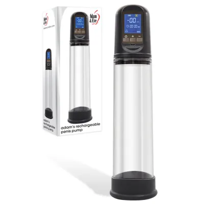Adam and Eve 12 2 Rechargeable Penis Pump