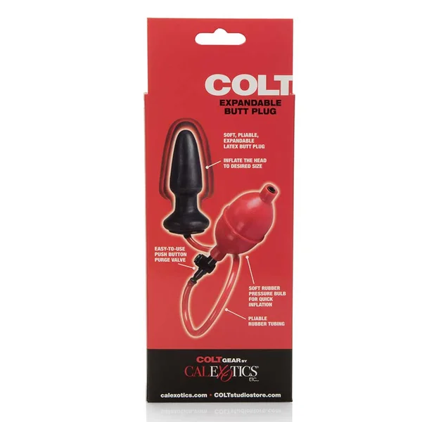 Colt Expandable Red Butt Plug for Men by Colt — image 4 of 4