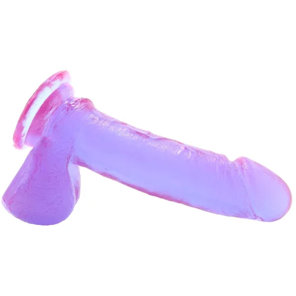 Crystal Jellies 7 inch Realistic Cock with Balls