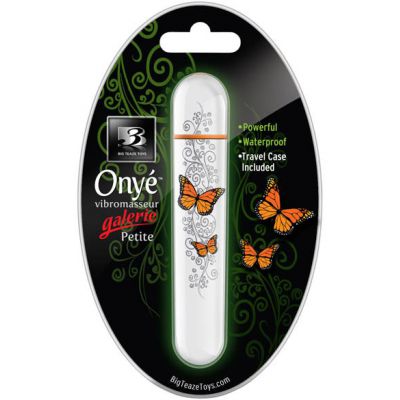 B3 Onye Galerie Petite Butterfly White Orange 3 5 Vibrator