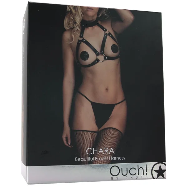 Chara - Beautiful Breast Harness - Black