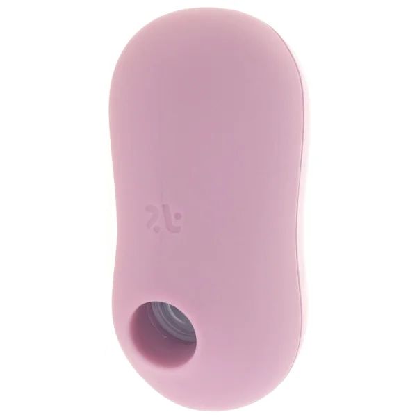 Satisfyer Cotton Candy Pressure Wave Rechargeable Waterproof Clitoral Stimulator - Pink