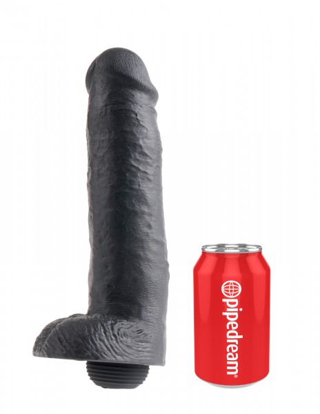 11" Squirting Cock + Balls