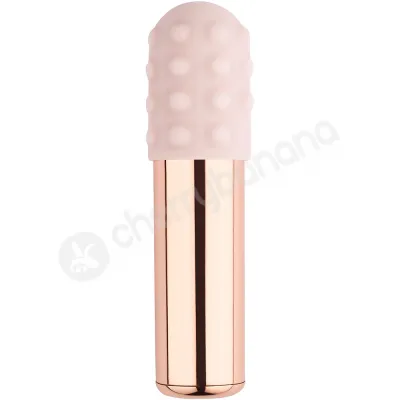 Le Wand Rose Gold Chrome 15 Speed Powerful Bullet Vibrator