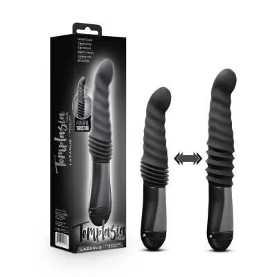 Temptasia Lazarus Thrusting Dildo Black