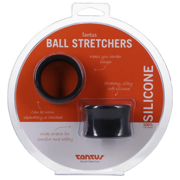 Tantus Super Soft Black Ball Stretcher Kit