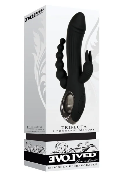 Evolved Trifecta Triple Stim Rechargeable Vibe