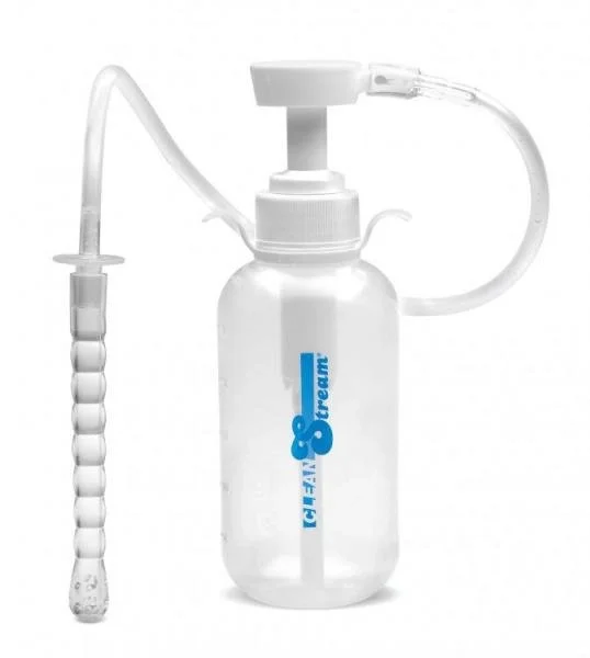 Clean Stream Pump Action Enema Bottle With Nozzle