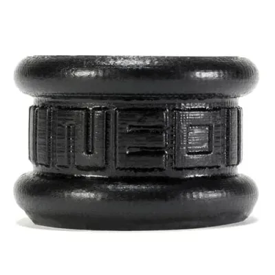 Neo 1 25 Inch Short Ball Stretcher Squishy Silicone Smoke Black