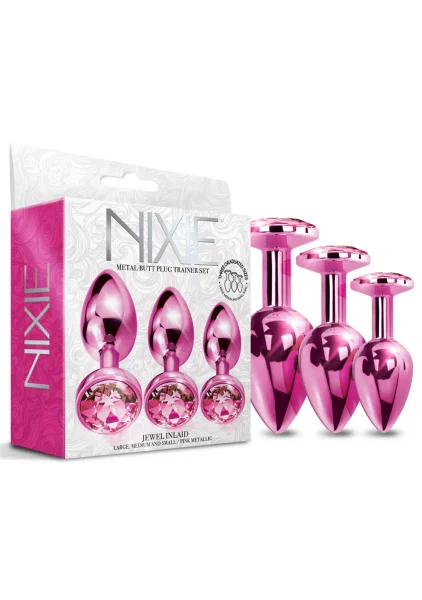 Nixie Metal Butt Plug Trainer Set