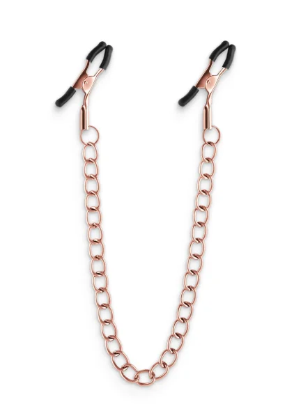 Bound Adjustable DC2 Nipple Clamps by NS Novelties - Rose Gold