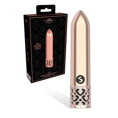 Shots Toys 4 2 Royal Gems Glitz Rechargeable Bullet Vibrator