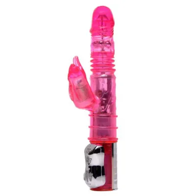 Orgasmic Jumping 7 Function Thrusting Rabbit Pink