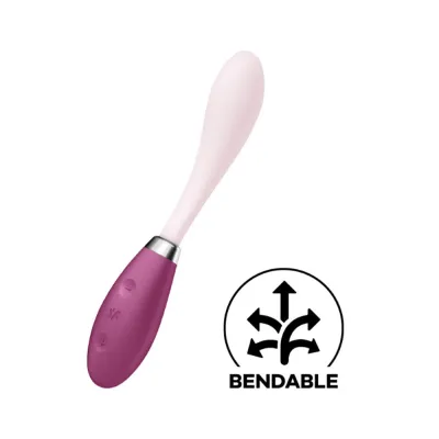 Satisfyer G Spot Flex 3 Multi Vibrator Red