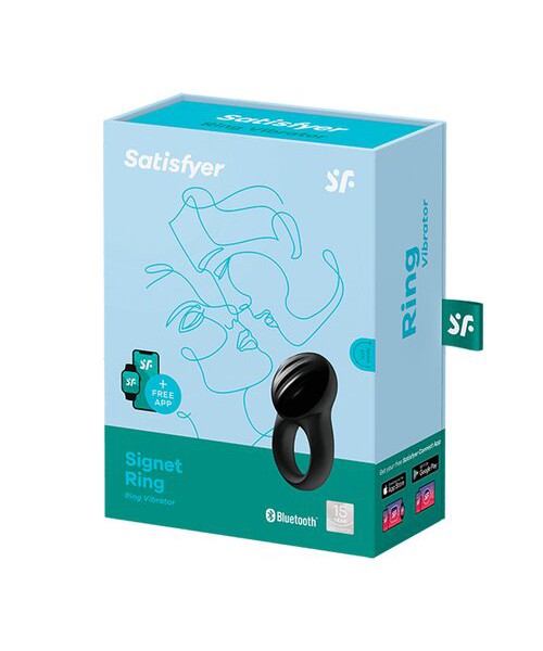 Satisfyer Signet Vibrating Couples Ring With App