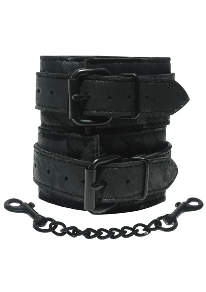 Midnight Lace Cuffs by Sportsheets
