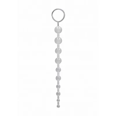 Anal Chain Clear 12 Inch