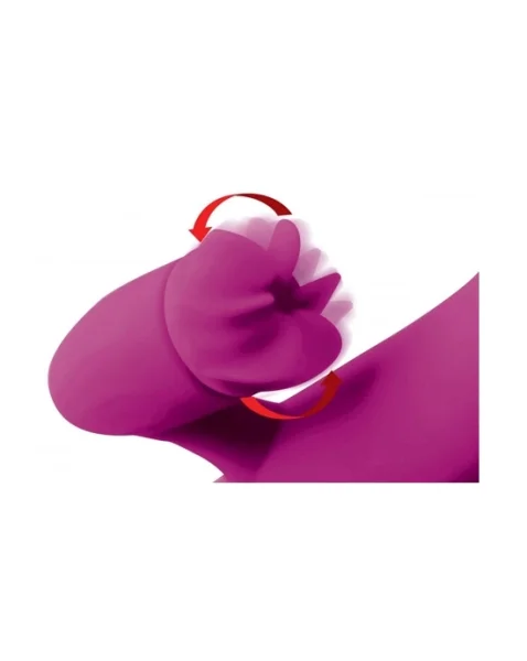 Inmi Pleasure Petal Silicone Rabbit Vibe With Rotating Petals