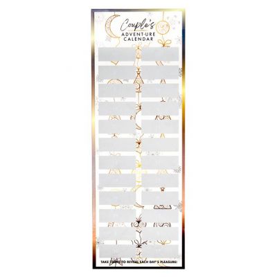 Couple s Advent ure Sexy 24 Day Scratch Advent Calendar