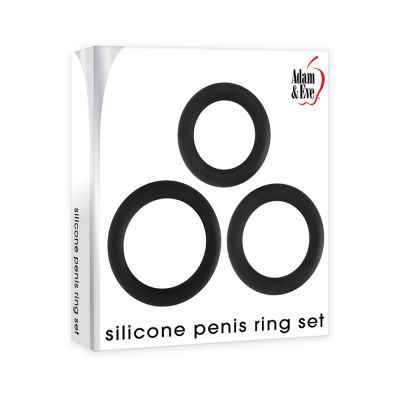 A e Silicone Penis Ring Set Of 3