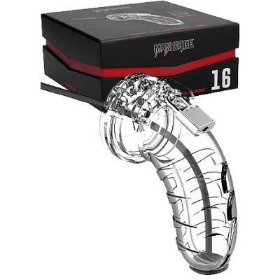 Model 16 Chastity 4 5 Cage With Silicone Urethal Soun