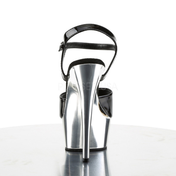 DELIGHT-609 - 6" Stiletto Heel Ankle Strap PF Sandal — image 12 of 16