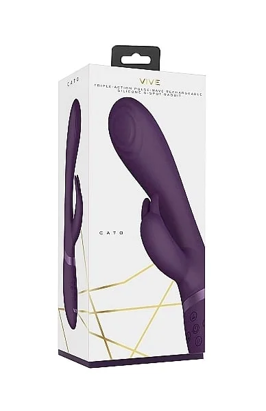 Shots - Cato - Pulse G-spot Rabbit - Purple — image 6 of 8