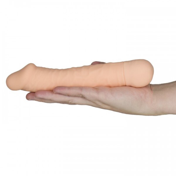 Bondara Silicone 10 Function Vibrating Dildo – 8 Inch