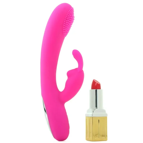 Embrace Massaging Rabbit With Pleasure Balls