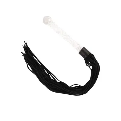 Lucent Glass Handle Flogger