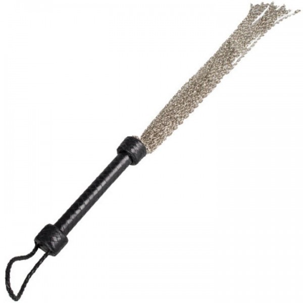 Torment Real Leather Extreme Chain Flogger – 30 Inch