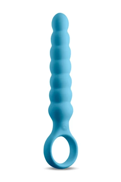 nsnovelties Lucent by Desire 6.5" Beaded Vibrating Anal Wand with Ring Handle