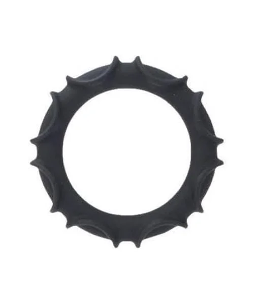 Atlas Silicone Ring- Black