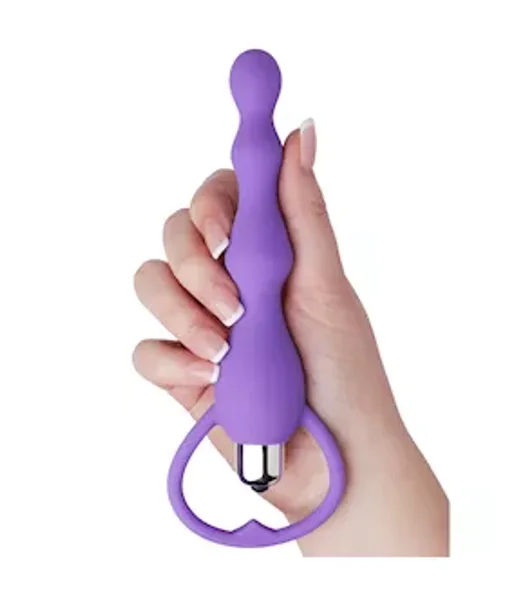 Vibrating Anal Beads  - Purple — image 4 of 5