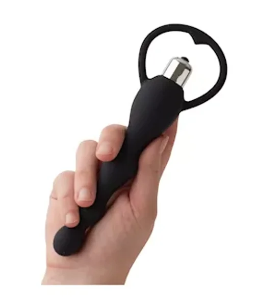 Vibrating Anal Beads  - Black