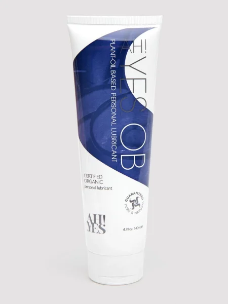 AH! YES Organic Plant Oil-Based Lubricant 4.7 fl oz