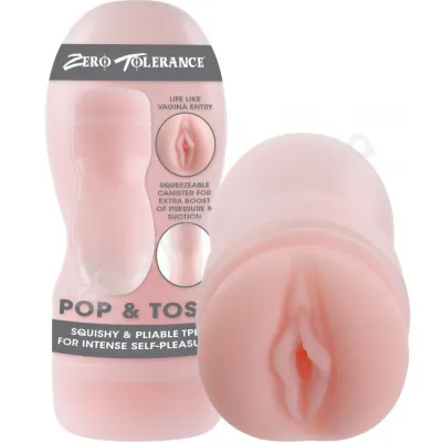 Zero Tolerance Pop Toss Squeezable Vagina Entry Stroker