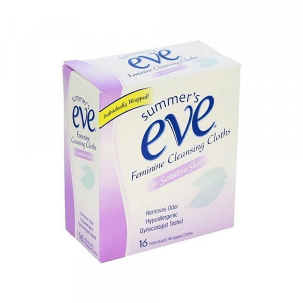 Summer's Eve Wipes Sheer Floral 16 ct