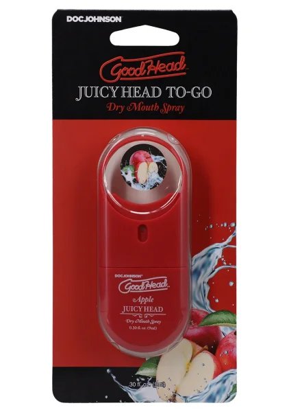 GoodHead Juicy Head Dry Mouth Spray To-Go .30 oz By Doc Johnson - Strawberry