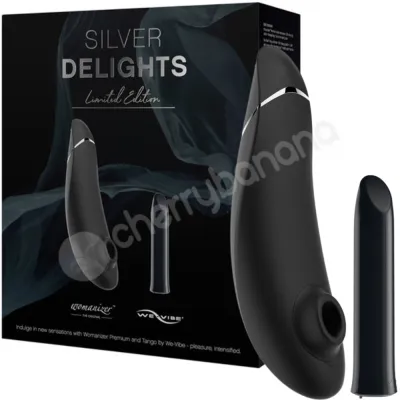Womanizer x We Vibe Silver Delights Collection Premium Tango Boxset