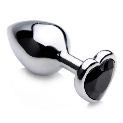 Black Heart Gem Anal Plug Medium