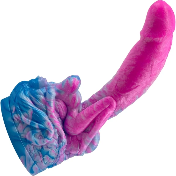 The Futanari 9.5" Silicone Fantasy G-Spot Dildo By Uberrime - South Beach
