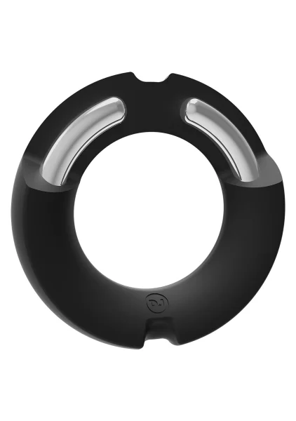 KINK Silicone-Covered Metal Cock Ring - 45mm