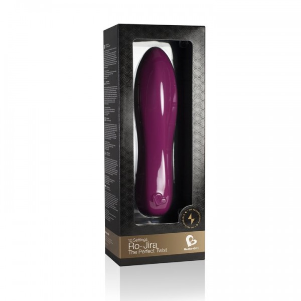 Rocks-Off Jira Pink Silicone 10 Function Rechargeable Vibrator — image 4 of 5