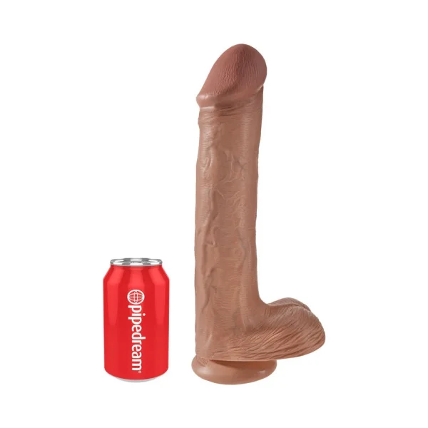 King Cock 13 Inch Suction Cup Dildo with Balls