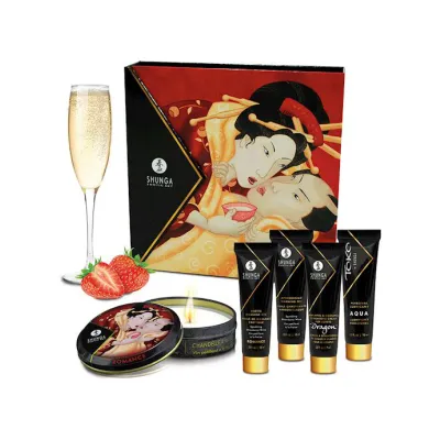 Geisha s Secret Kit Strawberry Sparkling Wine Strawberry