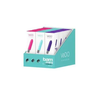 Bam Mini Bullet Assorted 12 Pc Display
