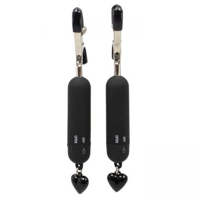 Bondara Sweet Love Vibrating Nipple Clamps