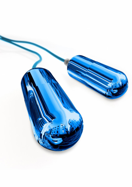 Classix Dual Vibrating Penis Sleeve - Blue Penis Extensions